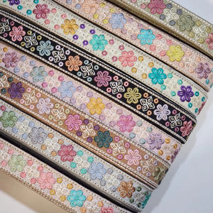 Trendy Fashion Wholesale French Lace Fabric Custom <b>Purple</b> Embroidery Flower Lace Trim <b>for</b> <b>Women</b> <b>Dress</b> Wear - Product Image 1