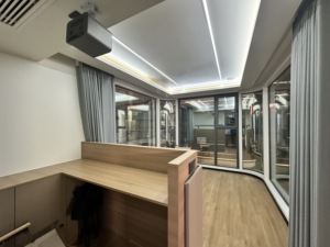 Contenedor de casa modular de lujo Diseño de cápsula espacial desmontable Listo para envío para Villa Edificio de oficinas Apartamentos turísticos - Product Image 4