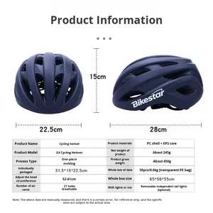 Casco <span class=keywords><strong>de</strong></span> Ciclismo <span class=keywords><strong>de</strong></span> <span class=keywords><strong>Montaña</strong></span> con Logotipo, Diseño <span class=keywords><strong>de</strong></span> una Pieza, Unisex, <span class=keywords><strong>para</strong></span> Patinaje sobre Ruedas y Ciclismo en Carretera, Protección y Seguridad - Product Image 4