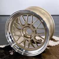 Cerchi Forgiati Deep Dish 18x9.5 18x10.5 Stile 21A con Step Lip Bronzo per Costruzioni JDM Retro Racing Stance 350Z 370Z GR86