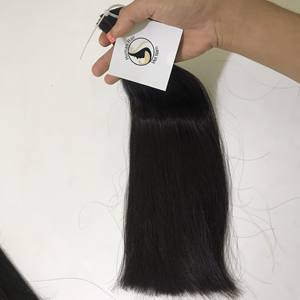 ผู้ผลิตผม10A 11A 12A เกรดเวอร์จินเวียดนามหนังกำพร้าชิดตรงคู่วาดผมส่วนขยาย - Product Image 5