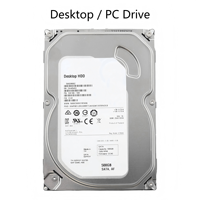 Disque SATA 3.5 500DM002 500 Go BarraCuda pour PC de bureau, stockage de bureau, d'occasion, grade A, testé, 100 % en état, 7200 tr/min