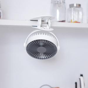 Ventilateur USB à clipser, rechargeable, portable, 2000 mAh, <span class=keywords><strong>3</strong></span> vitesses réglables, haute qualité, pour la maison et la voiture, commande par bouton - Product Image 3