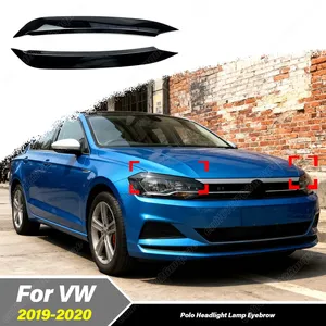 Kit de Accesorios de Decoración para Modificación de Cejas de Faros Delanteros para Automóvil Polo 2019 2020 - Product Image 1