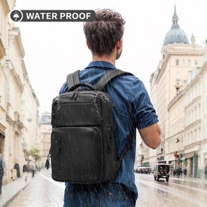Sac à dos pour ordinateur portable imperméable, fabriqué en usine ODM/OEM, pour hommes et femmes, approuvé pour <span class=keywords><strong>les</strong></span> vols, antivol, avec compartiment pour ordinateur portable de 15,6 pouces - Product Image 3