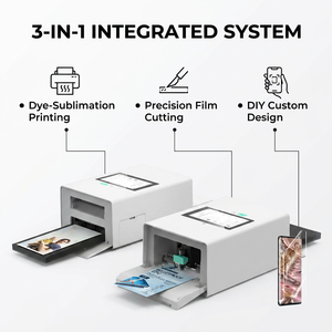 Unlimited All-in-One Smart Mobile <b>Phone</b> Screen Protector Hydrogel Film Cutter Skin Sticker <b>Printer</b> Cutting Machine - Product Image 2