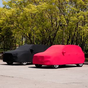 Housse de <span class=keywords><strong>voiture</strong></span> intérieure complète en velours extensible, protection anti-poussière pour <span class=keywords><strong>garage</strong></span> souterrain - Product Image 1