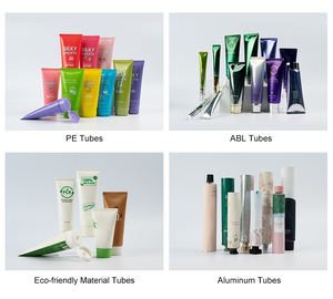 Màu Ngăn Chặn Thiết Kế OEM Lotion Bao Bì Cá Nhân Logo Abl Bóp Ống Đen Hồng Bóng Nhôm-Ống Nhựa Cho Kem Tay - Product Image 6