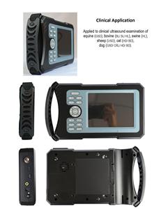 תמיכת מכונית מטען 5.6 אינץ 'כף יד מיני חיה וטרינרית חזיר וטרינרי חיה מחמד עם בדיקה מערך קמור - Product Image 3