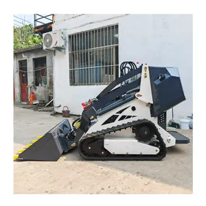 Wheeled Tracked Cheap Skid Steer Loader Mini Loader 1/2/3 Tons Free Shipping For Sale