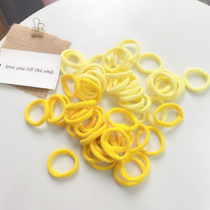 Jiamu Mới Đến 50 cái/bộ Thời Trang Phụ Nữ Trẻ Em Tóc Ban Nhạc Phụ Kiện Kẹo Màu Cao Su Ban Nhạc Tóc Quan hệ Đàn Hồi Tóc Ban Nhạc - Product Image 4