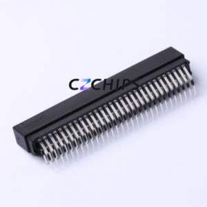 ER60BGFBK Gold Finger <b>Connector</b> Bent Lead Through Hole,P=2.54mm <b>Connector</b> EDGE SLOT 2.54mm 60P Right Angle Insert - Product Image 2