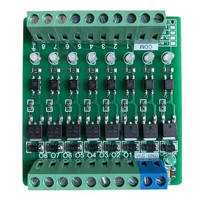 SeekEC 8 16 Kênh Van Điện Từ Micro Điều Khiển Đầu Ra Bảng Khuếch Đại Đầu Ra PLC Bảng Mở Rộng Bóng Bán Dẫn PNP 3.3-24V