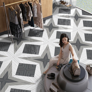 Vistaar Modern 600x1200mm Grey Veins Marble Effect Glazed Polished Porcelain Floor And <b>Wall</b> Tiles - Product Image 3