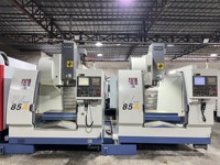 Centre de fraiseuse verticale CNC VMC modèle 850 YCM FV85 à vendre