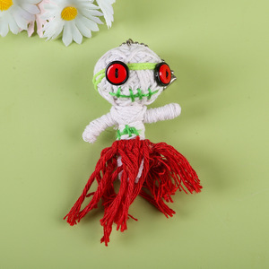<span class=keywords><strong>Muñeca</strong></span> <span class=keywords><strong>de</strong></span> Bruja Malvada <span class=keywords><strong>de</strong></span> Lana Hecha a Mano <span class=keywords><strong>de</strong></span> 7 cm, Figura <span class=keywords><strong>de</strong></span> <span class=keywords><strong>Muñeca</strong></span> <span class=keywords><strong>de</strong></span> la Maldición, Decoración Festiva, Regalo Atmosférico, Llavero para Halloween - Product Image 5
