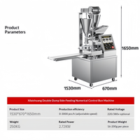 Machine à diviser et à arrondir la pâte multi-usages, fonctionnement hydraulique automatique, adaptée à différents types de pâte