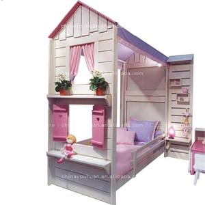 <span class=keywords><strong>Lit</strong></span> pour chambre d'<span class=keywords><strong>enfant</strong></span>, <span class=keywords><strong>lit</strong></span> maison de rêve combiné avec <span class=keywords><strong>lit</strong></span> cabane, <span class=keywords><strong>lit</strong></span> multifonctionnel pour filles, <span class=keywords><strong>lit</strong></span> princesse personnalisé pour filles - Product Image 6