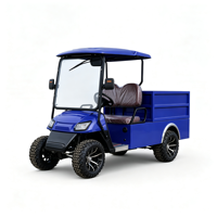 Voitures de golf chinoises personnalisées de haute qualité, 2 places, polyvalentes, à bas prix, pour clubs et visites touristiques, avec camionnette