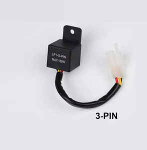 Relé Intermitente LED para Motocicleta LF1-S-PIN MAX 150W, <span class=keywords><strong>2</strong></span> <span class=keywords><strong>Pines</strong></span>, Cuadrado, Intermitente, Luz de Señal de Giro para Motocicleta, Indicador de 12V - Product Image 5