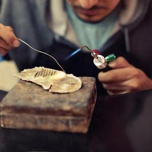 <span class=keywords><strong>Mini</strong></span> torche à gaz, pistolet à souder, pistolet à <span class=keywords><strong>oxygène</strong></span> et <span class=keywords><strong>acétylène</strong></span>, kit d'outils de soudage et de brasage en acier inoxydable pour métaux platinés - Product Image 2