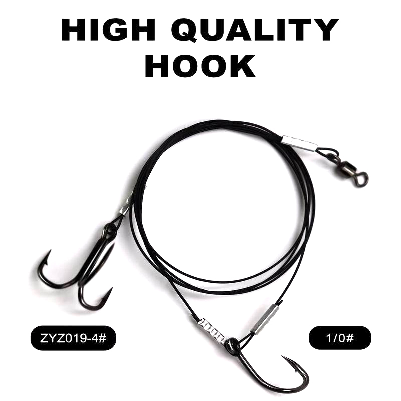Black #4  trebles