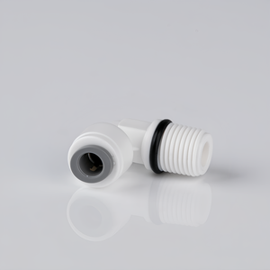 Conector Rápido de Plástico con Rosca de 1/4 de Pulgada, con Junta Tórica Antifugas, para Sistemas de Purificación de Agua, Repuestos para Tuberías de Ósmosis Inversa - Product Image 1
