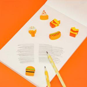 Wholesale Customised 3D <strong>Erasers</strong> Creative Cartoon Fast Food Series Hot Sale Personalised School Office Stationery Cheaper Price - Product Image 3