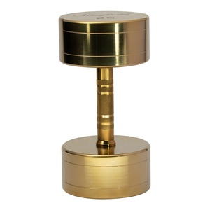 Mancuernas de Titanio de 25 kg para Gimnasio Comercial, Juego de Mancuernas Doradas de Lujo para Ejercicios de Brazos para Hombres y Mujeres - Product Image 2