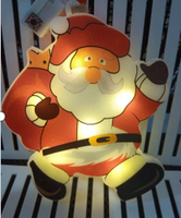 Weihnachts-LED-Licht Schneemann Christbaumschmuck Wasserdicht IP44 Innen/Außen Feiertagsdekoration Beleuchtung