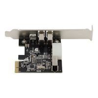Carte de capture vidéo VT6315 PCIe 1X IEEE 1394 FireWire, adaptateur DV HDV HD 1394a/b pour caméscope numérique, édition et transfert vidéo