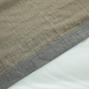 Diamond Stripe Marrón Blanco Jacquard Aircell Queen Manta de gasa Más suave Tradicional Mejor Colling Throw <span class=keywords><strong>para</strong></span> sillón de cama - Product Image 4