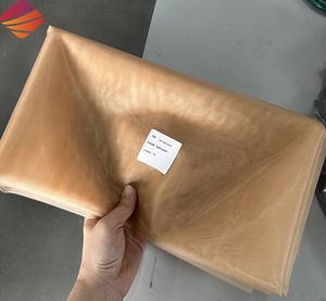 Tela de Malla Bobbinet Tono Piel Color Nude Malla de Crinolina Red Rígida <span class=keywords><strong>Tul</strong></span> para Corsé - Product Image 4