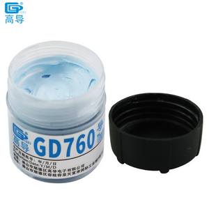2 Buah Pasta Thermal Conductive Grease Plaster GD760 Biru Berat Bersih 30 Gram Kemasan Kaleng untuk Pendingin CPU LED GPU - Product Image 3