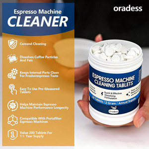 Comprimés de nettoyage pour machine à expresso, détartrage - 50 comprimés compatibles avec Breville Barista Express Gaggia Delonghi <span class=keywords><strong>Jura</strong></span> Philips - Product Image 2
