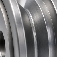 Poulie à rainures multiples sur mesure en fonte, moyeu usiné CNC, services de fonderie pour systèmes de transmission industriels