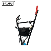 Motoculteur miniature à essence E-XIAPU à haut rendement, 170f, démarrage électrique