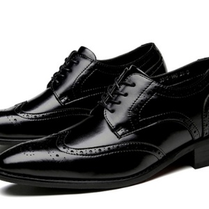 Chaussures pour hommes en cuir de vachette véritable de haute qualité, logo personnalisé, fabrication artisanale, style décontracté respirant, articles de luxe - Product Image 5