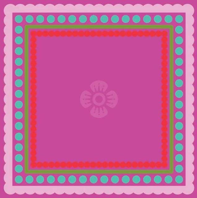 31.5inch*31.5inch Neoprene Material, Summer Seasons Mat MAHJONG PLAYING MAT for American Mahjong & Poker Games