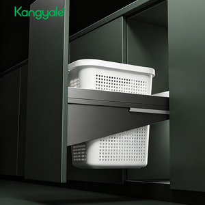 Panier <span class=keywords><strong>à</strong></span> <span class=keywords><strong>linge</strong></span> <span class=keywords><strong>sale</strong></span> amovible Kangyale pour armoire, panier de rangement pour vêtements sales - Product Image 6