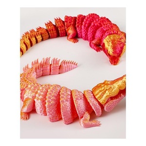 Vente en gros de jouets en forme de dinosaures et crocodiles imprimés en 3D, modèles tendance, animaux personnalisés OEM pour cadeau d'anniversaire d'enfants, échelle 1/170, 7-12 ans - Product Image 5