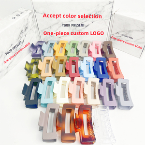 8 Pcs Lớn Tóc Claw Clip 4.1 "Không-Trượt Lớn Vuông Cho Phụ Nữ Cô Gái Mạnh Mẽ Giữ Chuối Clip Cho Dày Tóc Mỏng - Product Image 2
