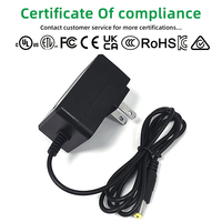 Adaptateur secteur DC 5V 2A 12W pour éclairage LED et lampe à ongles, surveillance, prise EU/US/UK/AU, haute efficacité