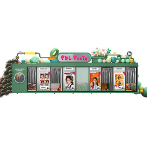 Kiosque de vente de photos en libre-service riche en fonctionnalités Kiosque pour imprimante Photobooth professionnel avec compatibilité SLR et appareil <span class=keywords><strong>photo</strong></span> - Product Image 2