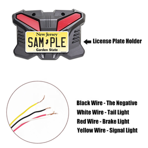 Cubierta de Relleno para Portaequipajes de Repuesto, Placa de Ventilación LED para Puerta Trasera de <span class=keywords><strong>Jeep</strong></span> <span class=keywords><strong>Wrangler</strong></span> - Product Image 5