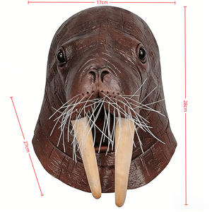 Máscaras <span class=keywords><strong>de</strong></span> foca para <span class=keywords><strong>hombre</strong></span>, máscaras <span class=keywords><strong>de</strong></span> Halloween y Navidad, máscaras <span class=keywords><strong>de</strong></span> ABS para toda la cara, divertidas y aterradoras, accesorios <span class=keywords><strong>de</strong></span> disfraz <span class=keywords><strong>de</strong></span> cosplay, envío directo - Product Image 4
