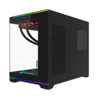 Ventilador RGB para Refrigeración de CPU de PC para Juegos, Suministro de Fábrica, para PC Gamer y Otras Cajas de Ordenador Micro ATX