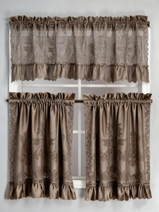 Custom nuovo stile pizzo Design tende e mantovane importati per le cucine Dubai - Product Image 4