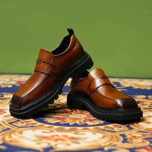 Dernier modèle de chaussures habillées pour hommes, chaussures Oxford en cuir de haute qualité antidérapantes pour affaires, prix de gros pour les soirées masculines - Product Image 3