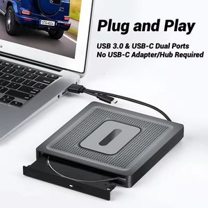 Grabadora de CD/DVD/VCD de doble uso de alta calidad Controlador de CD externo Viene con cable de datos usb3.0 e interfaz tipo C - Product Image 4